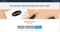 Desktop Screenshot of bumpify.com